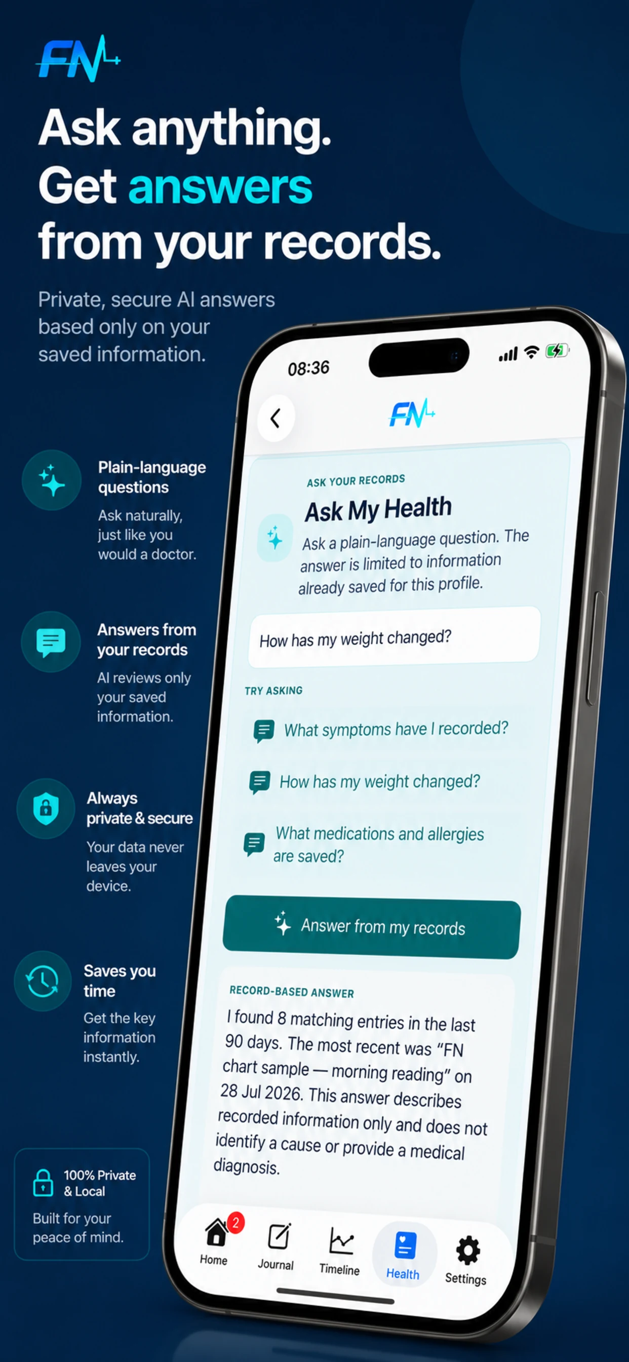 FN Health Plus appointment screen