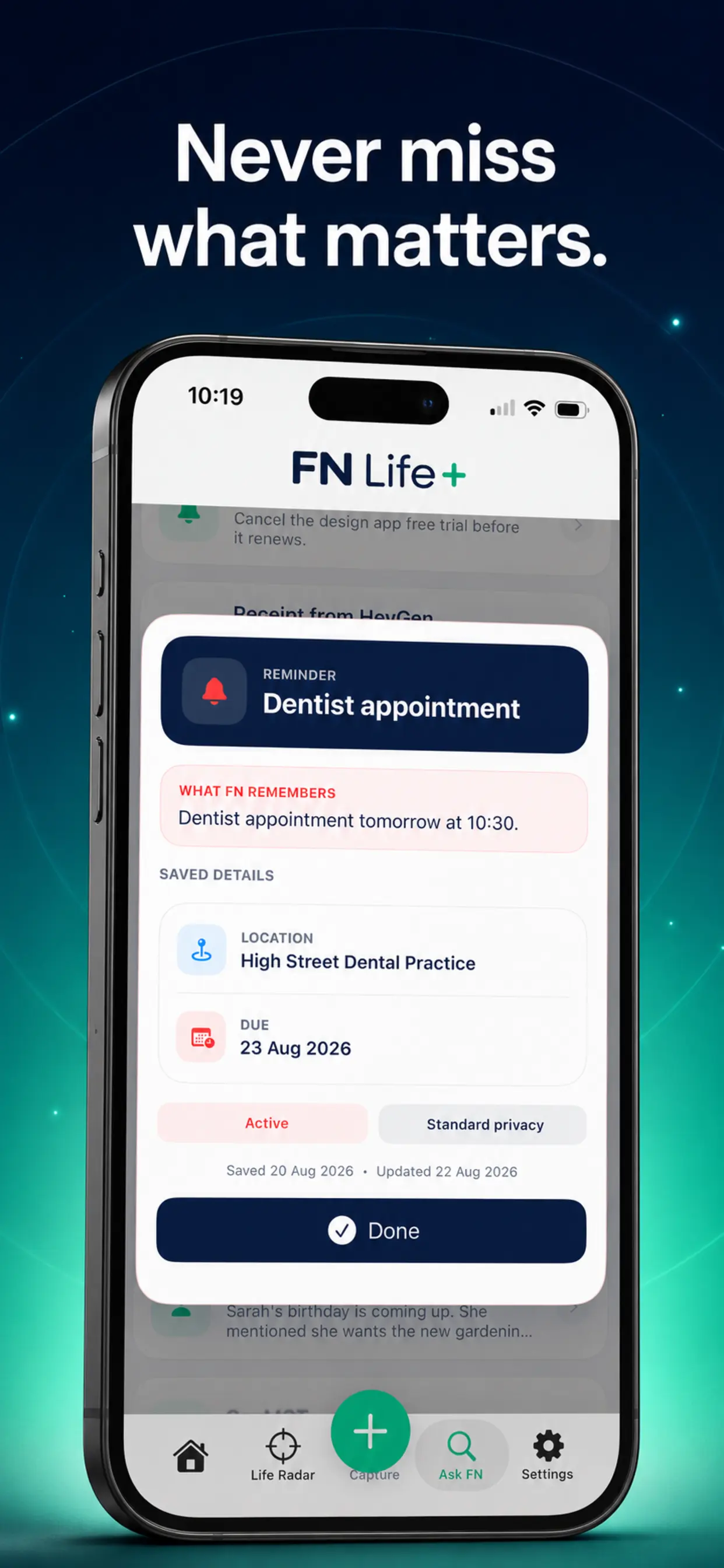 Ask FN natural search